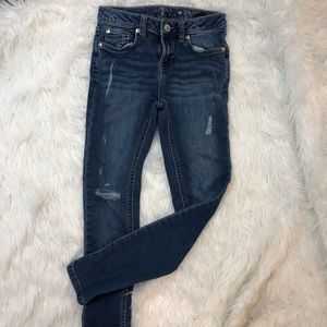 Girls 7 for all mankind skinny jean